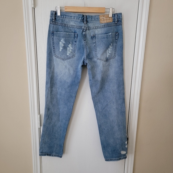One Teaspoon Distressed Baggies Jeans - Picture 2 of 10